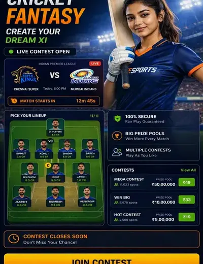 Wwwzbzbbet (zbzbbet) fantasy cricket & matchday visual 3